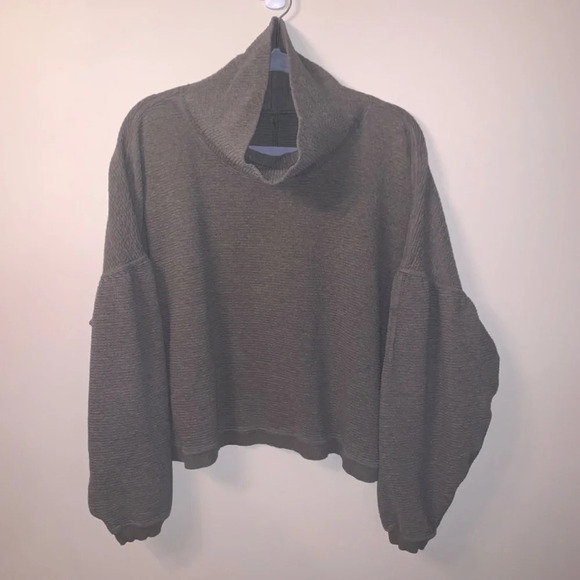 Lululemon Peaceful Moments Pullover Heathered Grey Sage - Picture 6 of 14